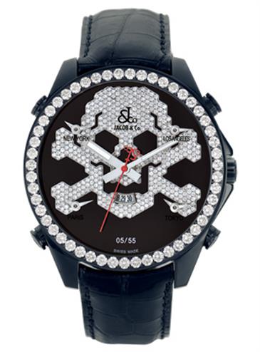 Jacob & Co Five Time Zone JCSkull10