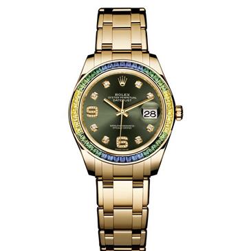 Rolex Oyster Perpetual Datejust Pearlmaster 39 86348SABLV (Yellow Gold)